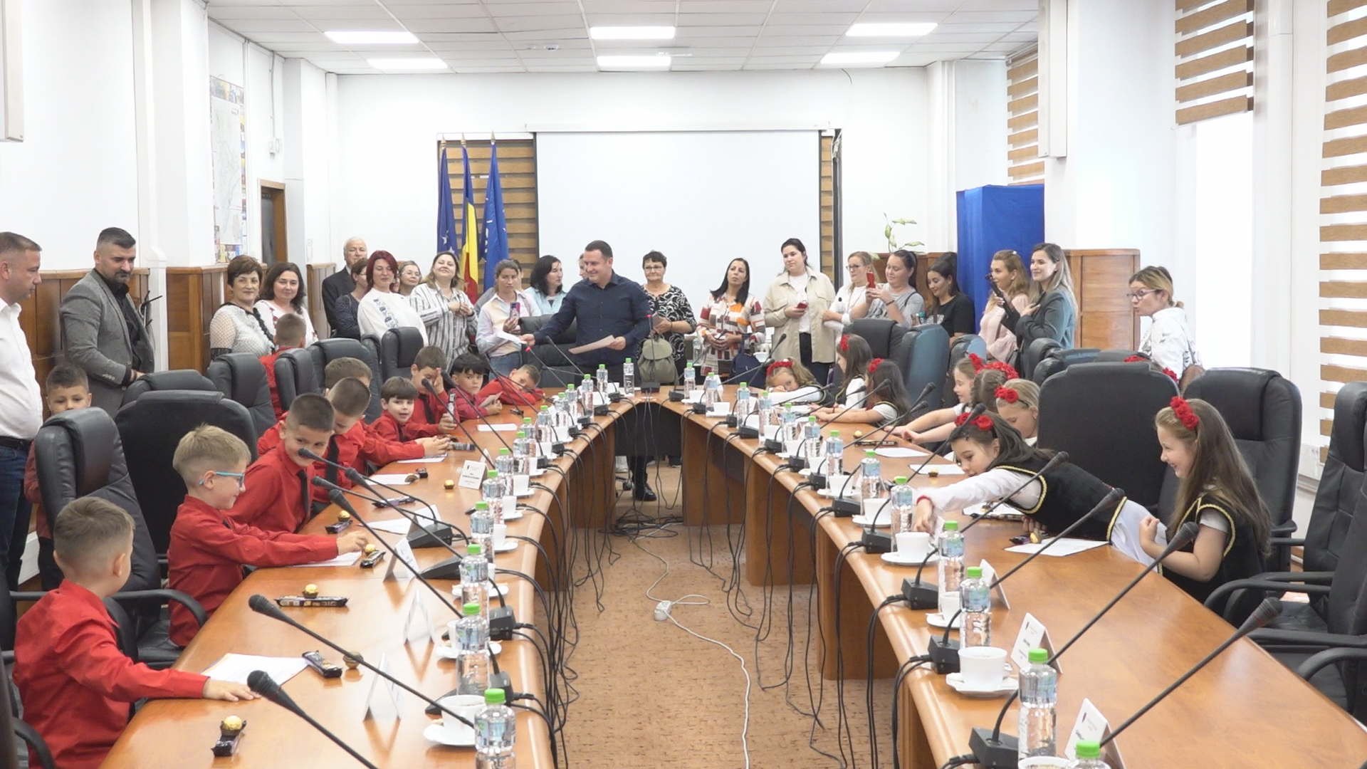 În vizită la Consiliul Județean