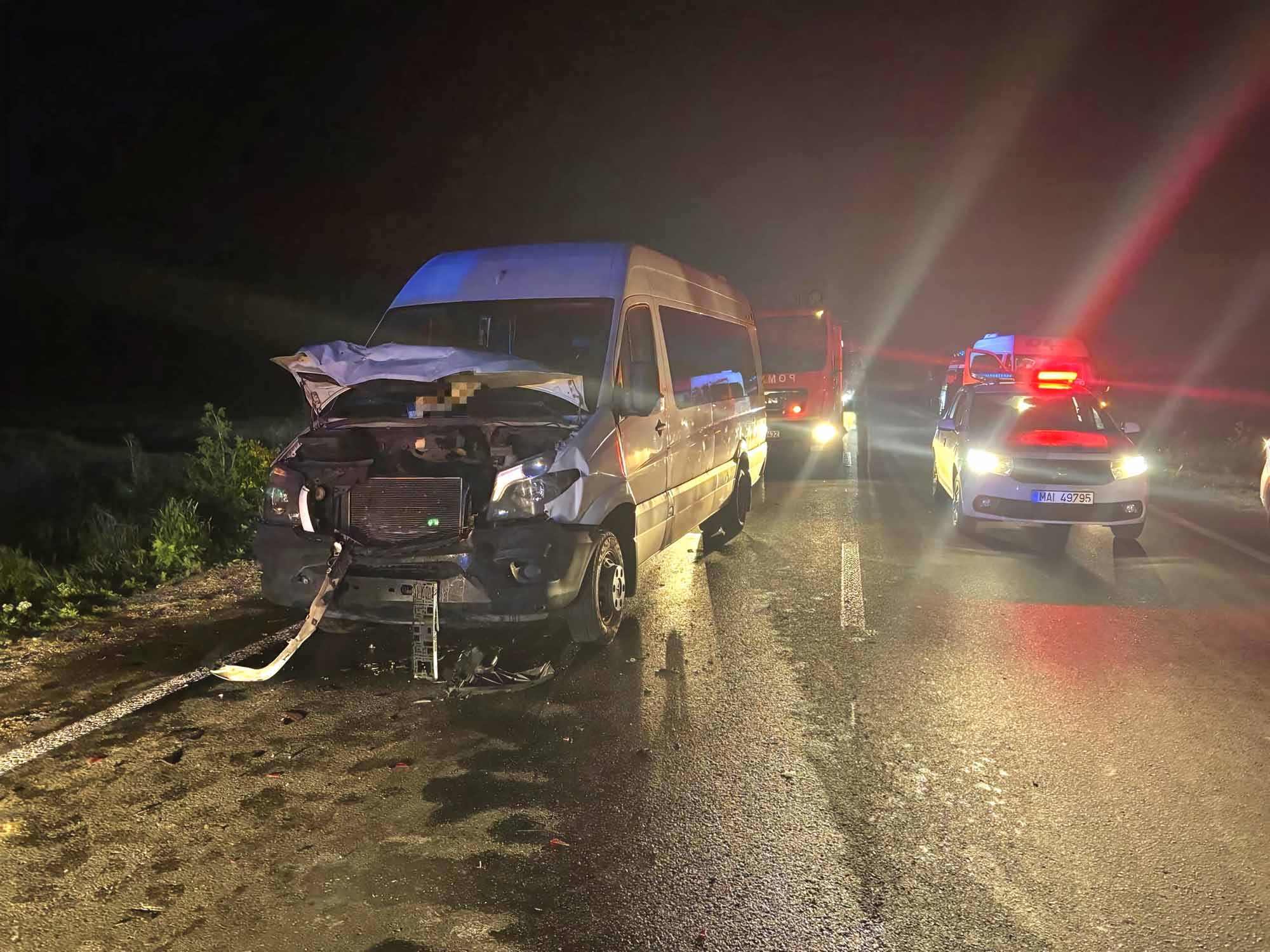 Accident rutier pe DN6
