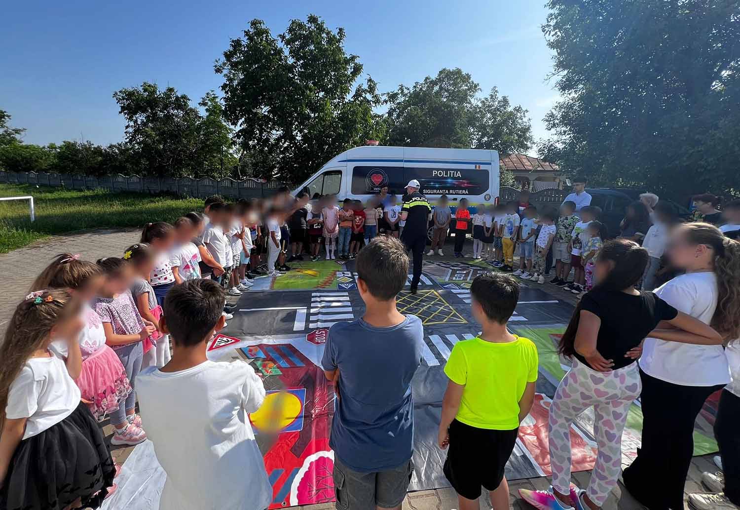 O NOUĂ ACȚIUNE PREVENTIVĂ A POLIȚIȘTILOR GIURGIUVENI