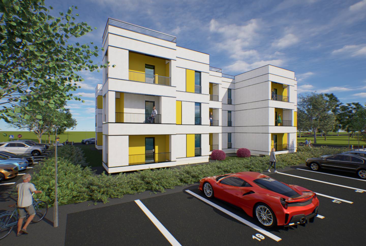 A început construirea de locuințe pentru cadrele medicale