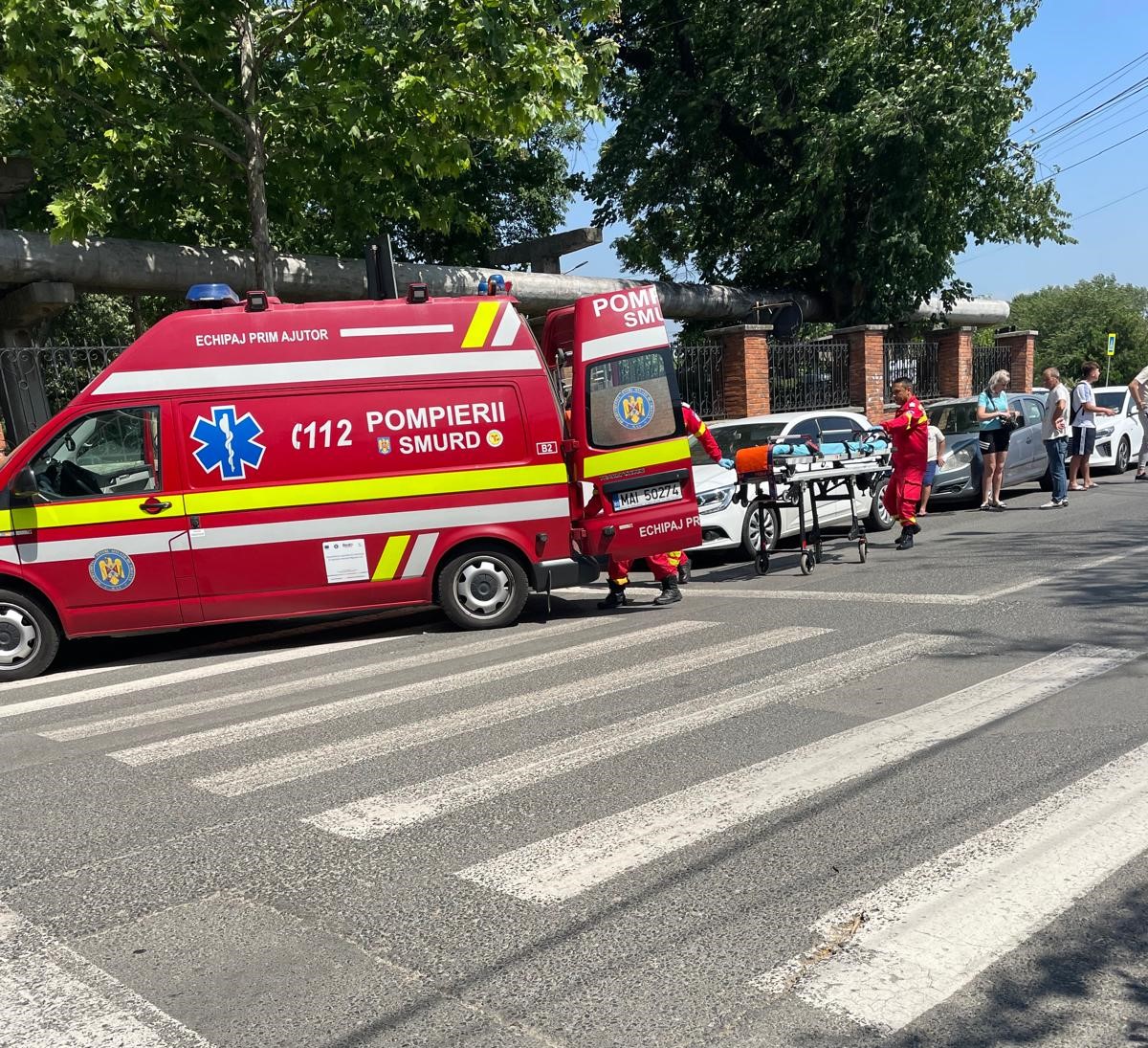 Accident în municipiu