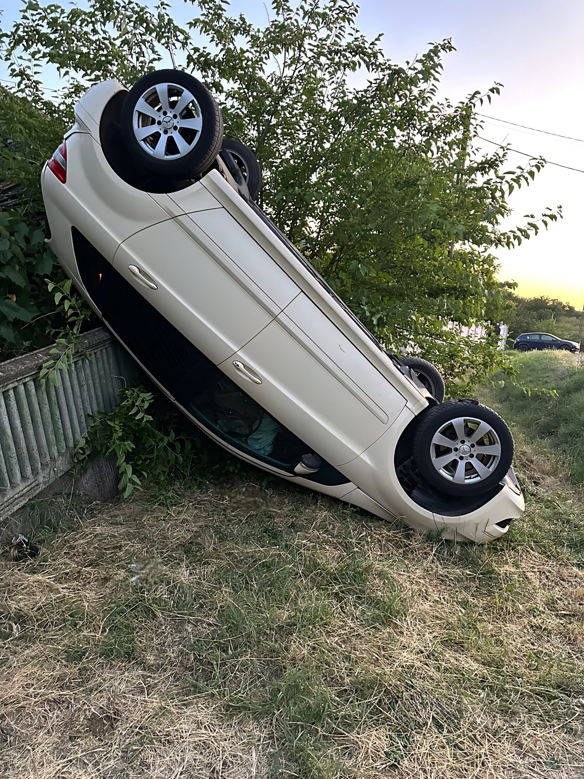 Accident în localitatea Frasinu