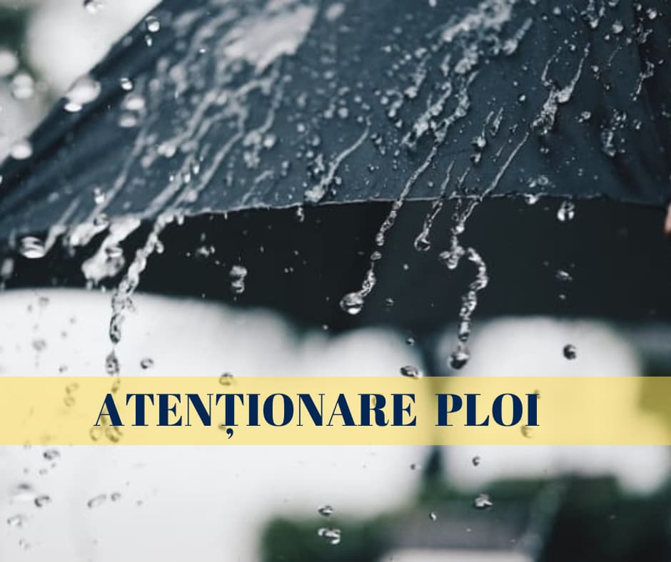 Atenționare ploi