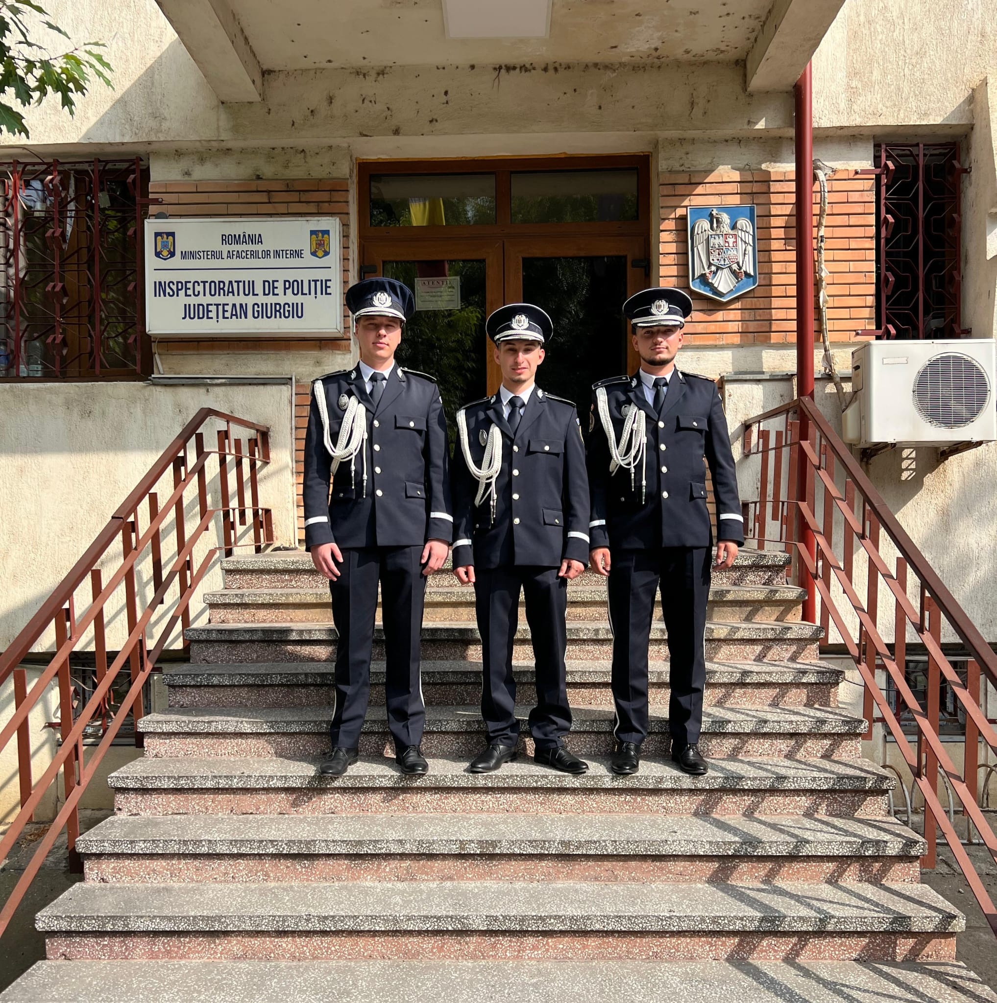 O NOUĂ PROMOȚIE DE OFIȚERI DE POLIȚIE, ÎNCADRATĂ LA I.P.J GIURGIU