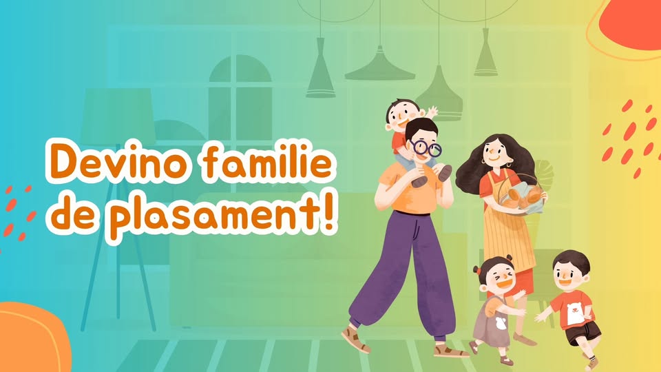 O mână de ajutor pentru copiii lipsiți temporar sau definitiv de familie!