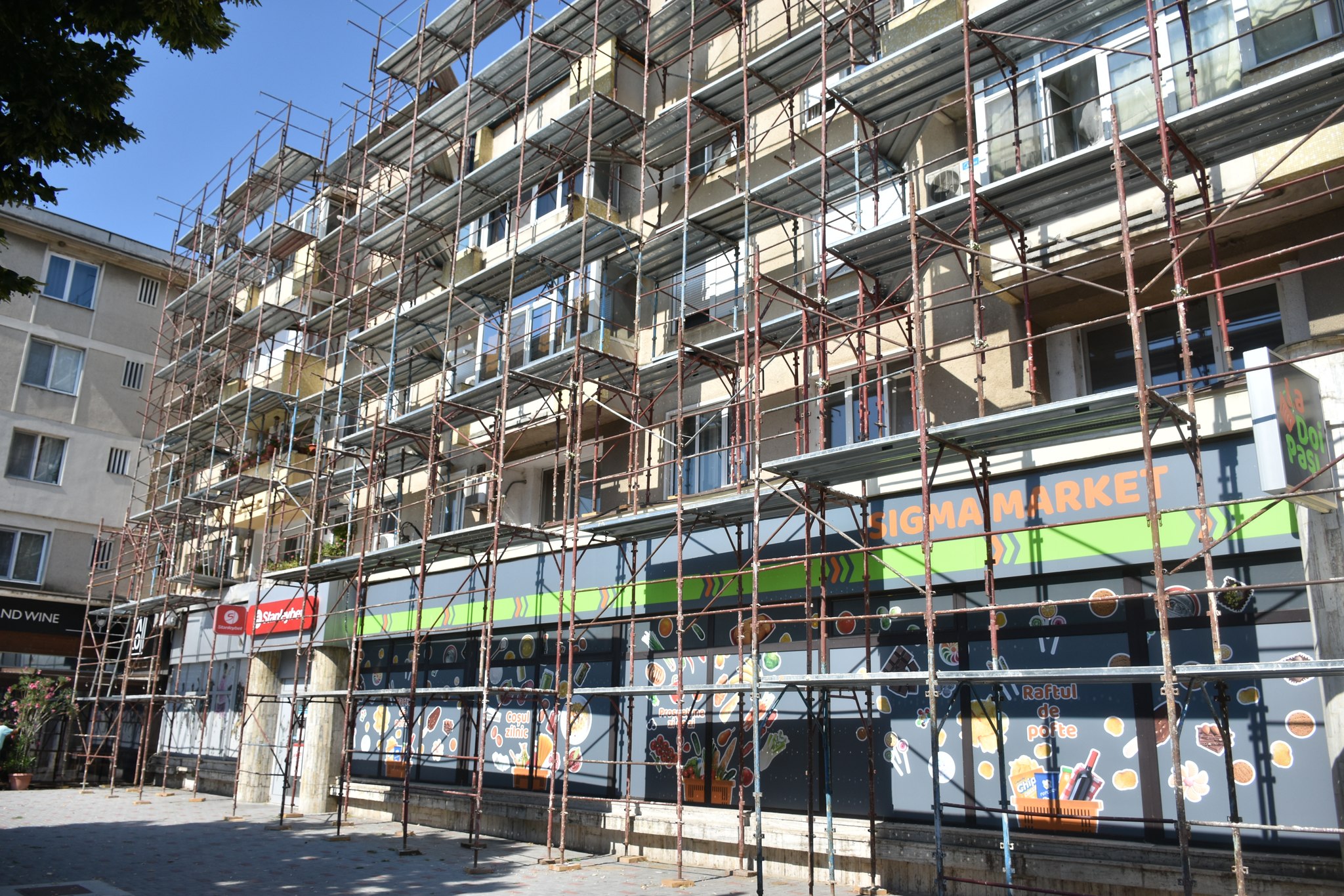 Lucrările la blocurile de locuințe sunt în grafic