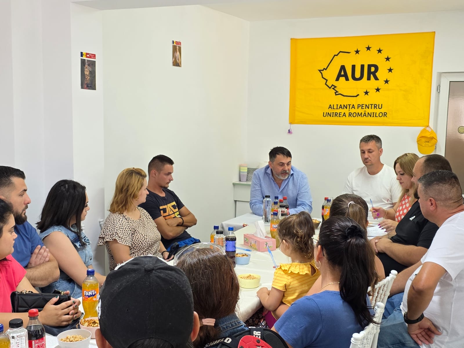 Alianța pentru Unirea Românilor a inaugurat un nou sediu în județul Giurgiu. Bolintin Vale devine al doilea punct strategic al partidului