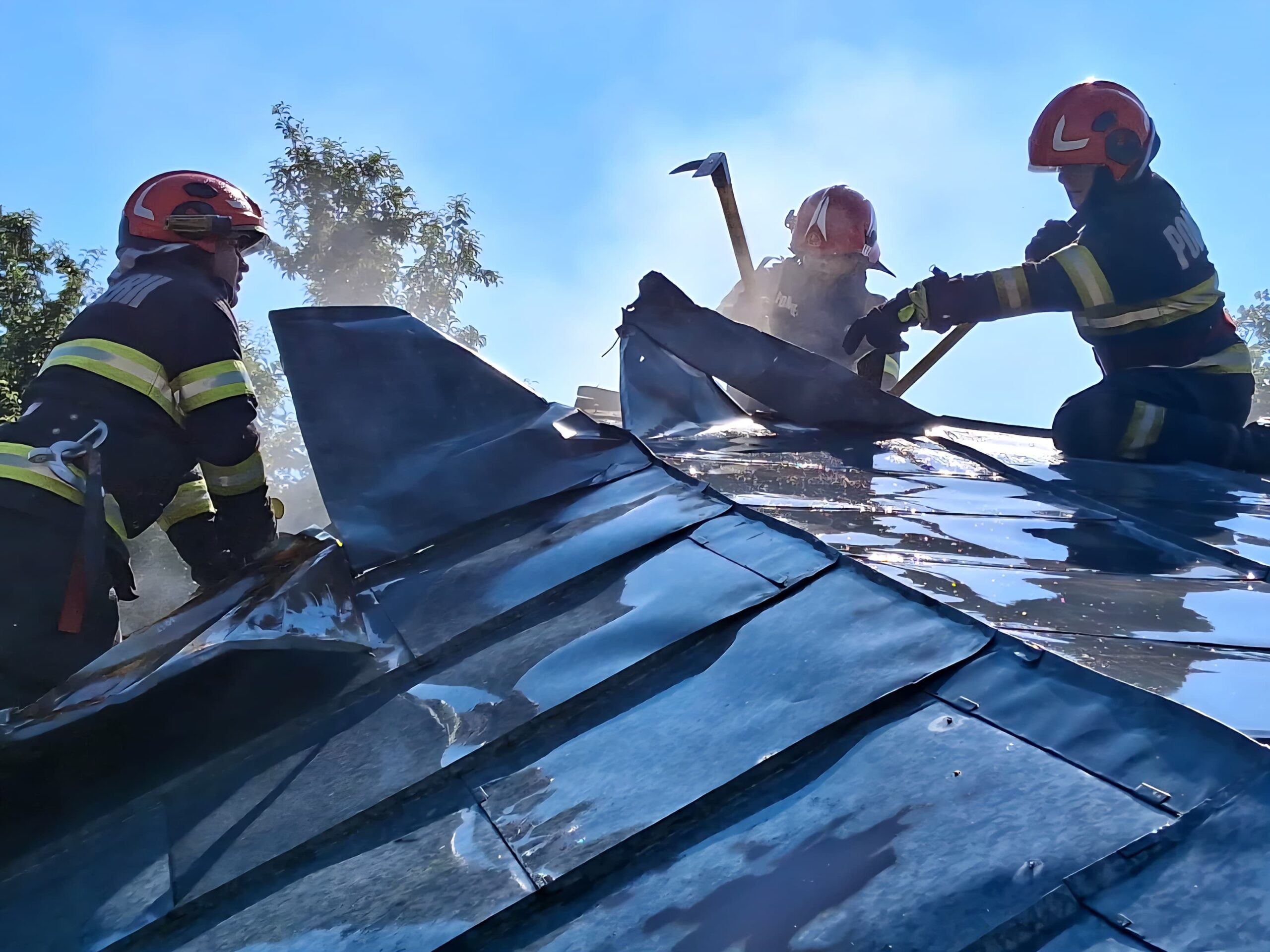Incendiu în localitatea Vedea