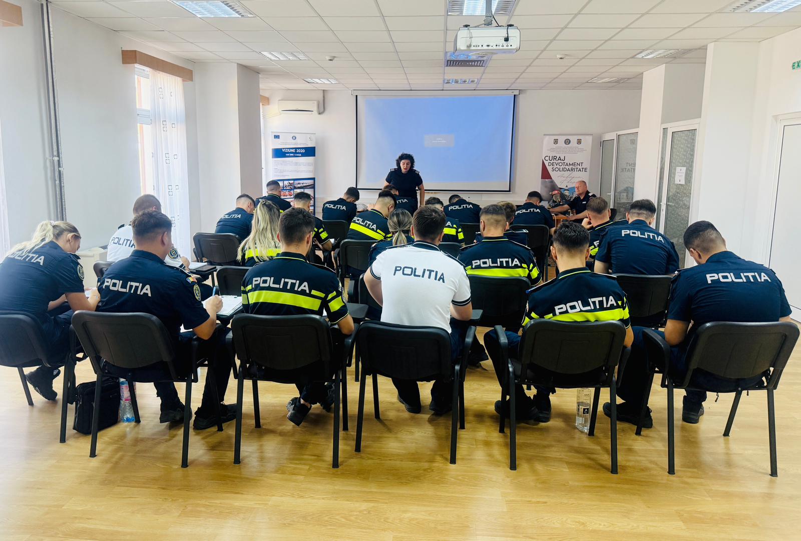 Sesiuni de instruire la IPJ Giurgiu