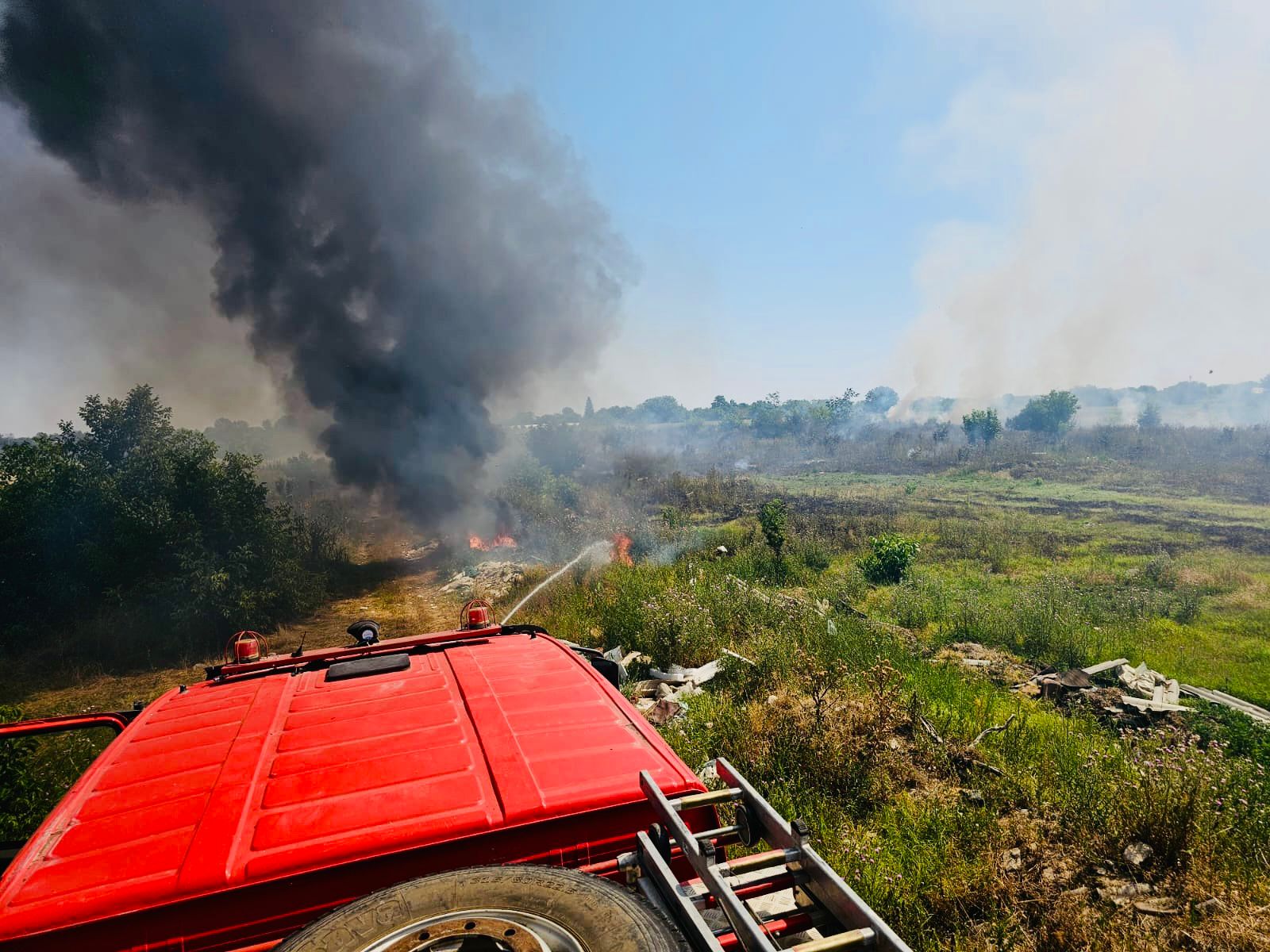 Incendiu în municipiu