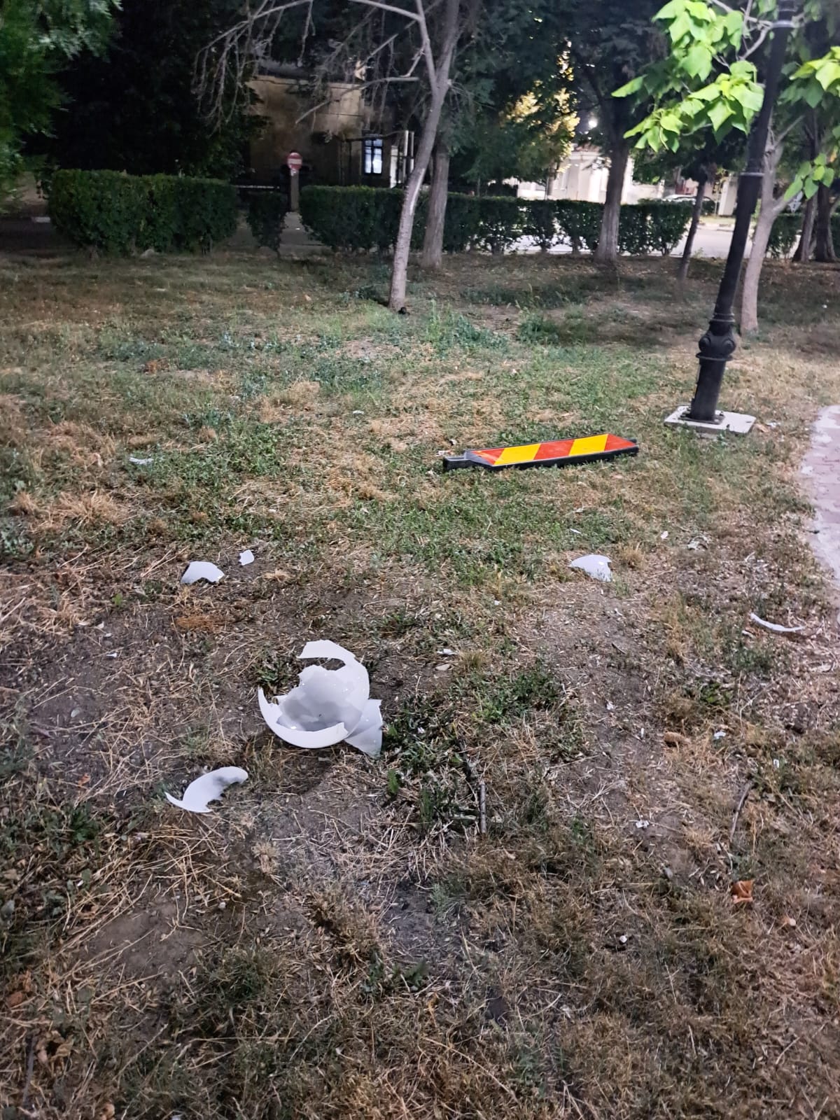 Amendat pentru vandalizare