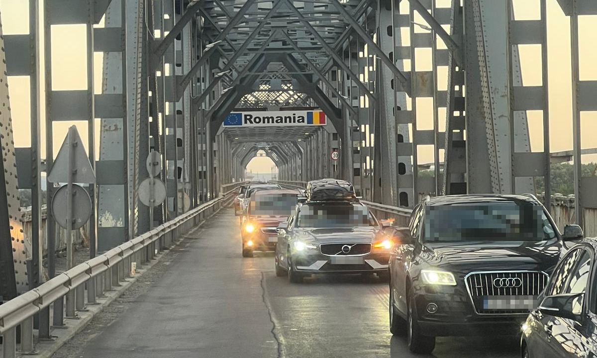 Situația traficului pe Podul Prieteniei Giurgiu – Ruse