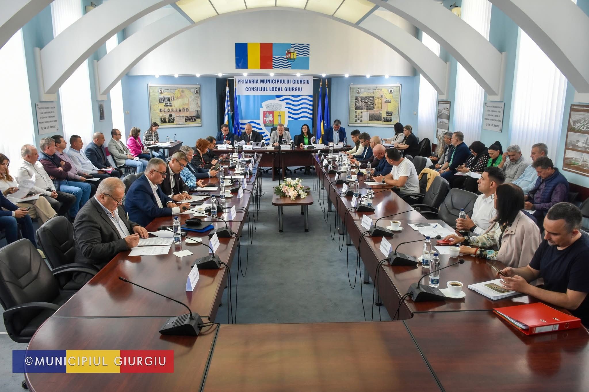 Ședința ordinară a Consiliului Local Giurgiu 14.08.2025