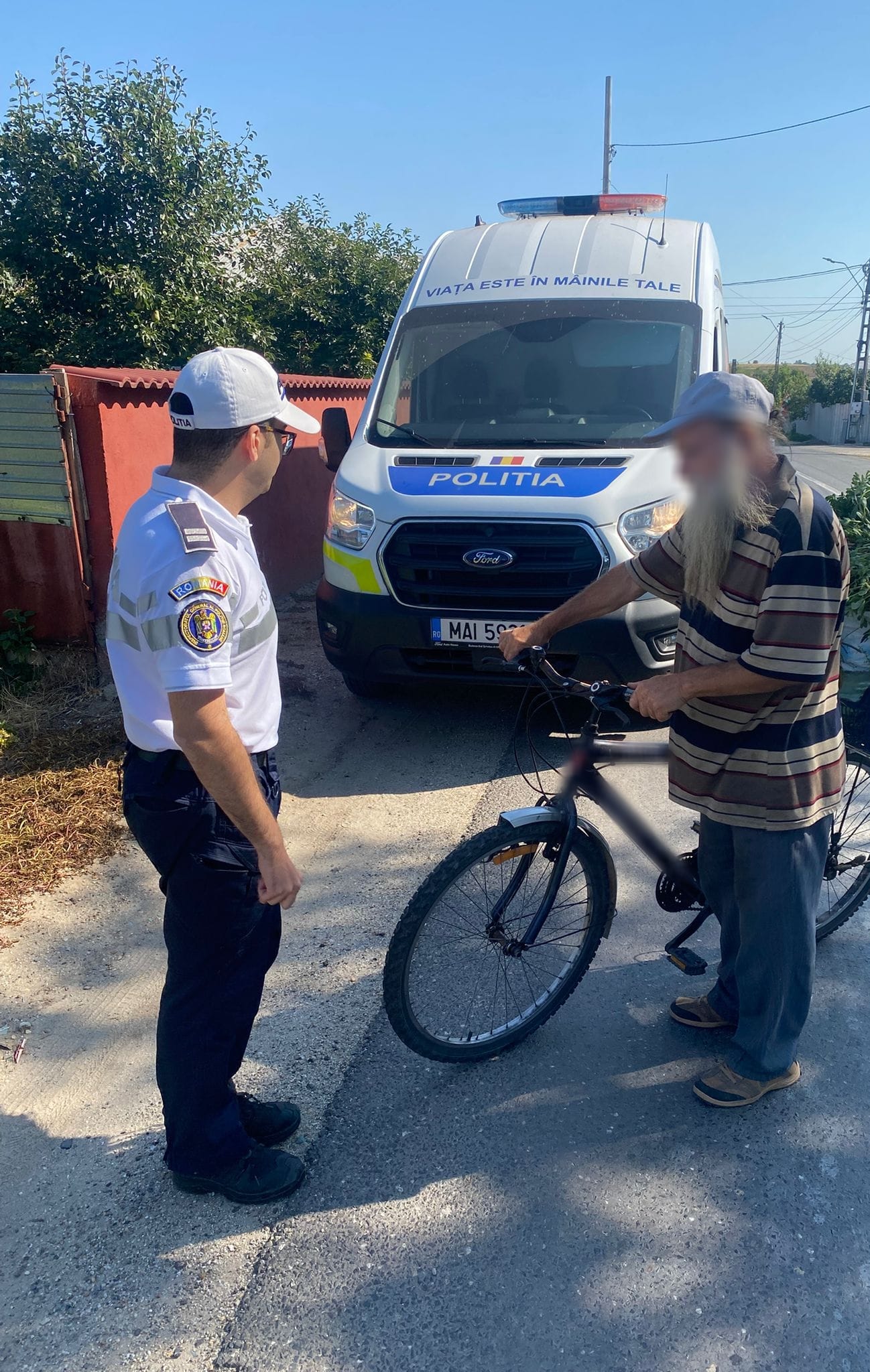 O noua acțiune preventivă organizată de polițiștii giurgiuveni