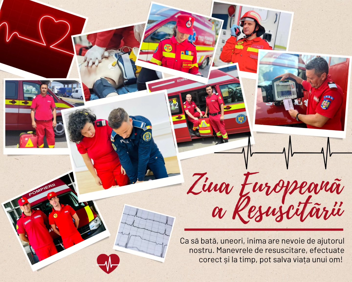 16 octombrie – Ziua Europeană a Resuscitării