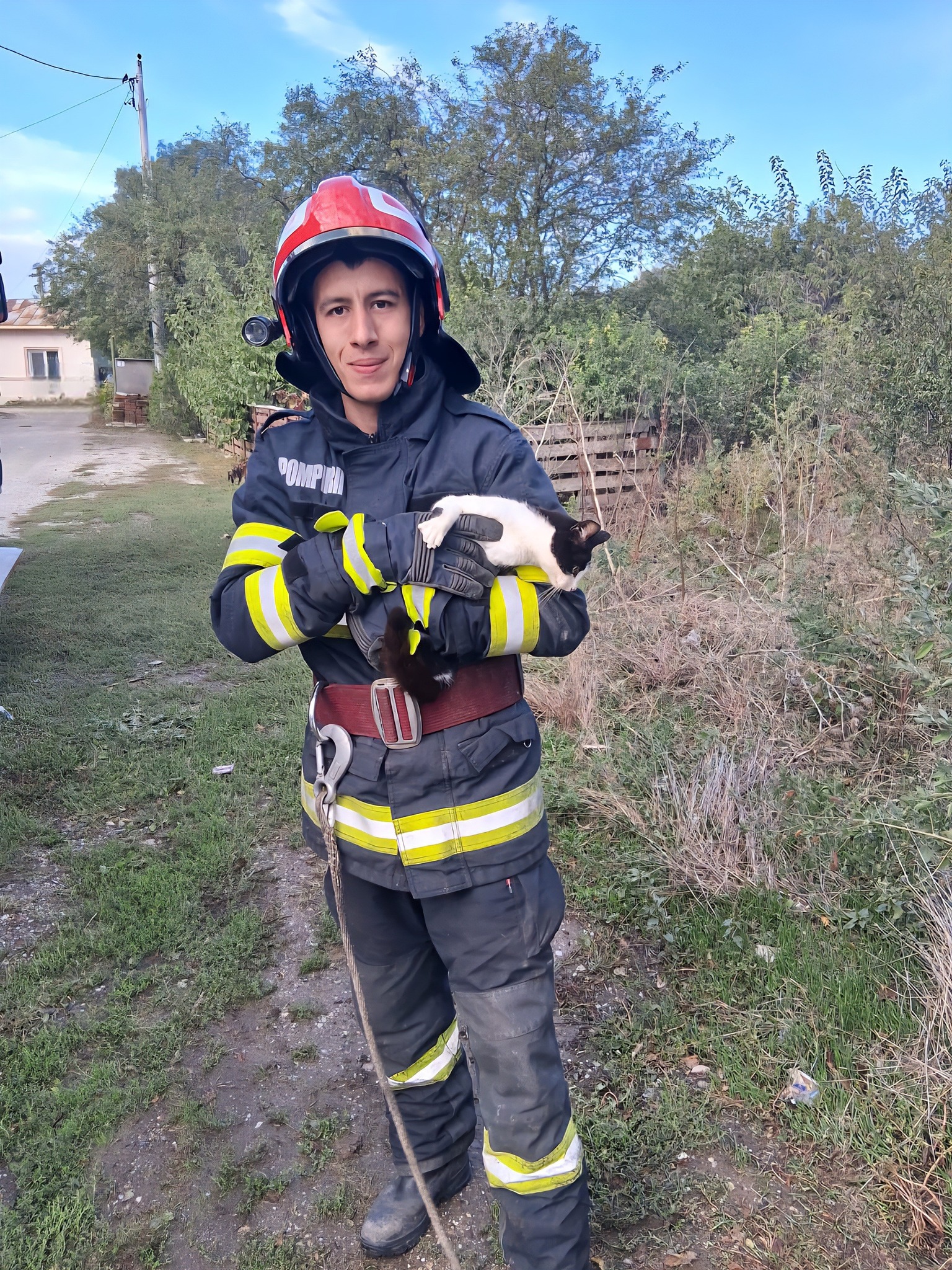 Întâmplare cu final fericit, la Clejani