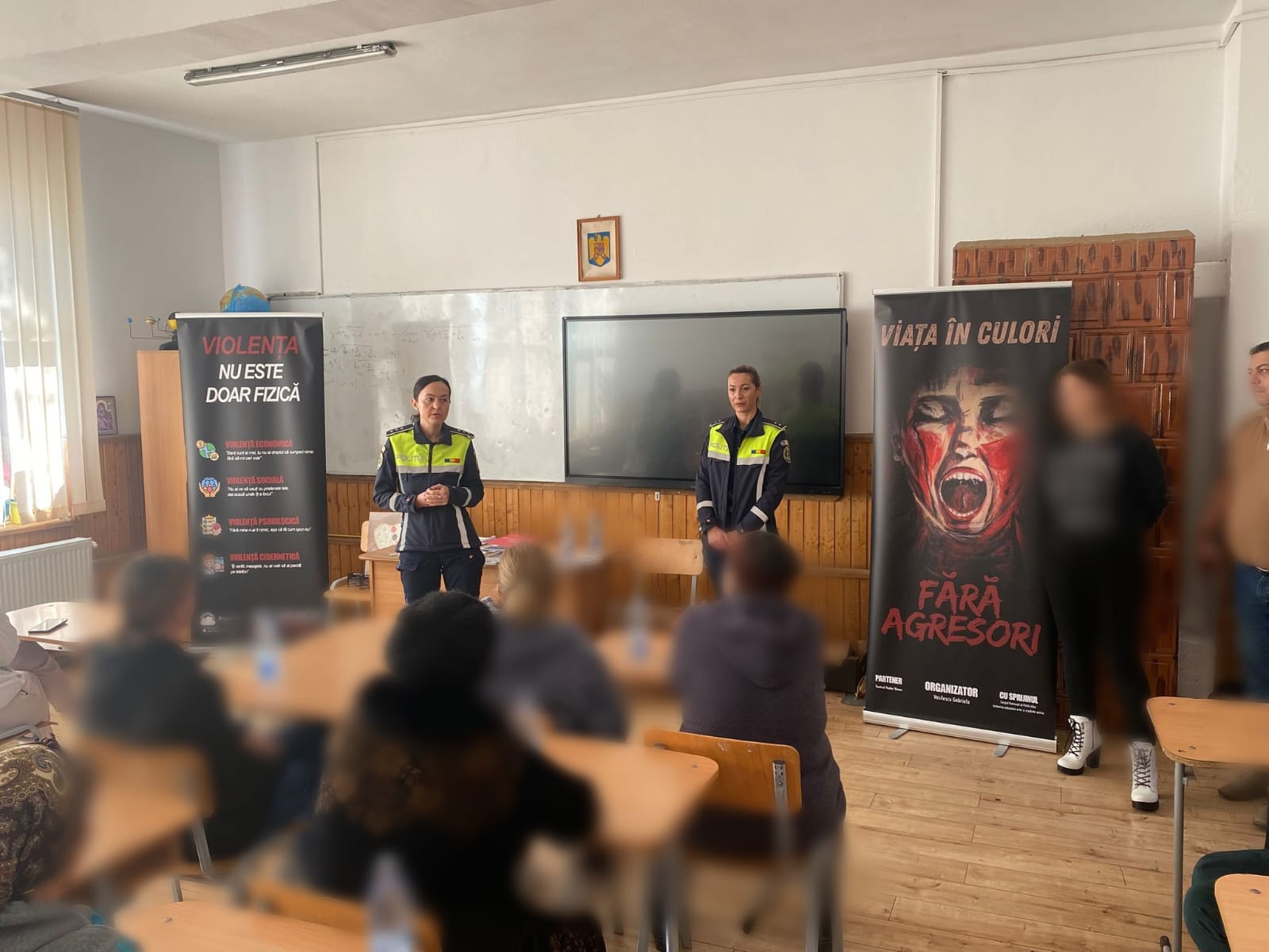 O NOUĂ ACȚIUNE PREVENTIVĂ A POLIȚIȘTILOR DIN CADRUL INSPECTOTATULUI DE POLIȚIE JUDEȚEAN GIURGIU