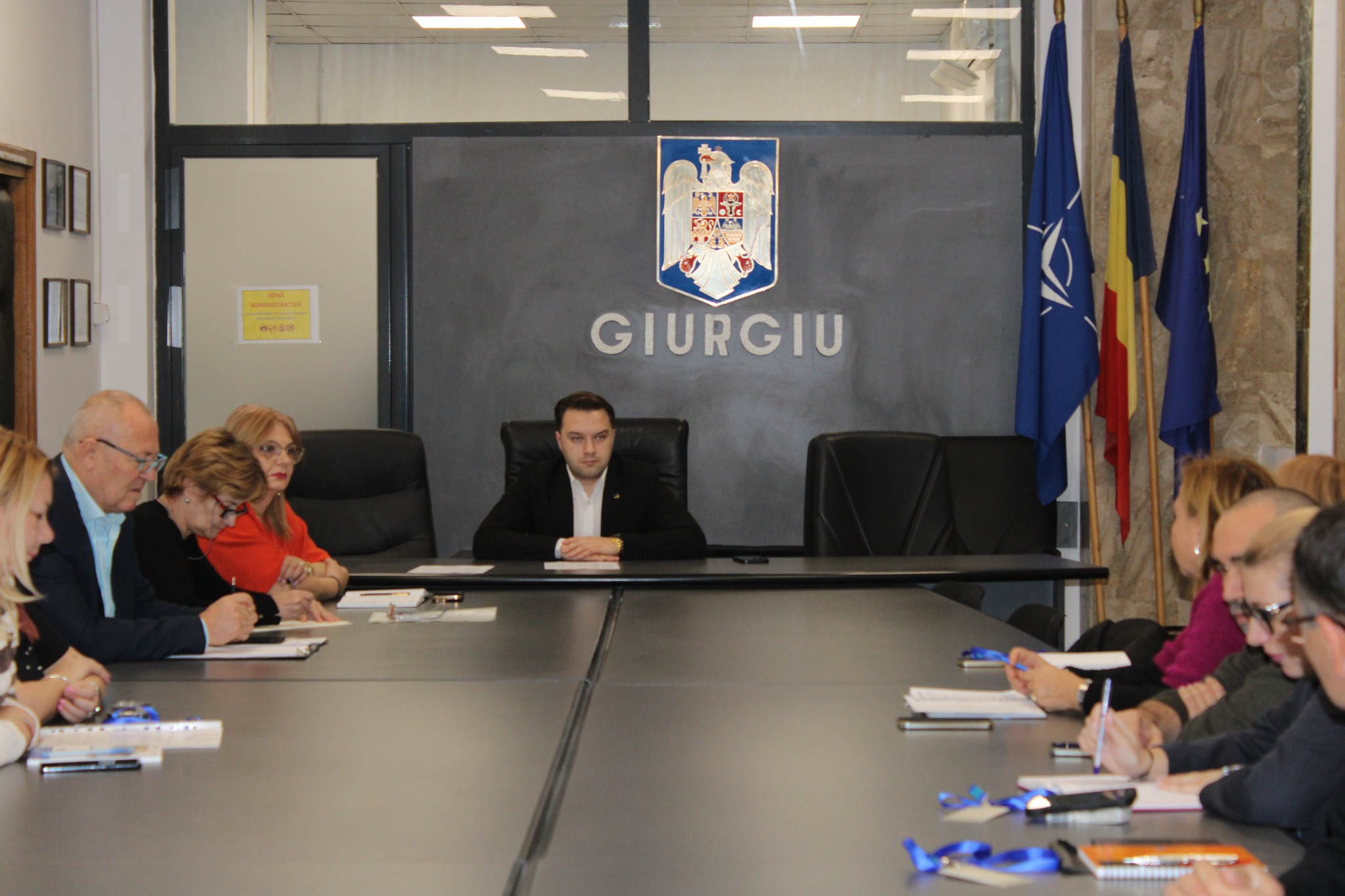 Ședința de lucru trimestrială a echipei locale de sprijin în vederea integrării cetățenilor străini.