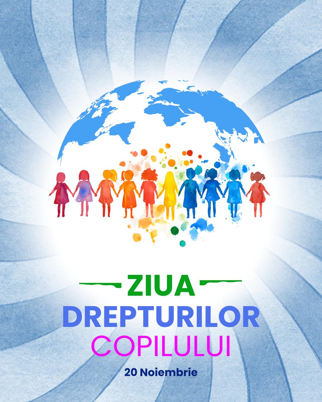 Direcția Generală de Asistență Socială și Protecția Copilului Giurgiu marchează ziua de 20 Noiembrie, Ziua Internațională a Drepturilor Copilului