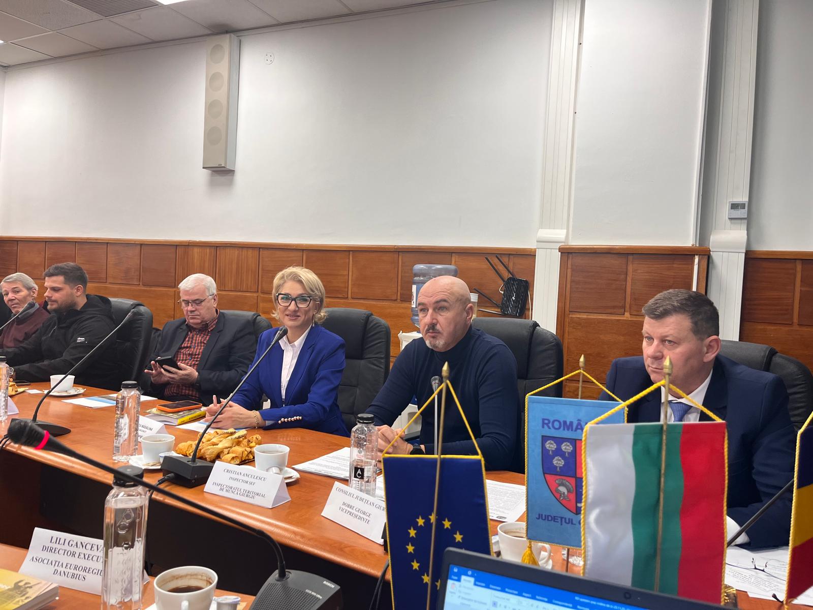Întâlnire de lucru la Consiliul Județean Giurgiu – Cooperare transfrontalieră și exemple de digitalizare în agricultură
