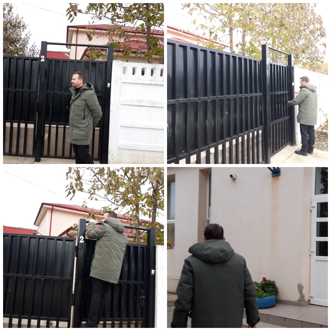 O vizită cu emoție și… un mic obstacol la poartă