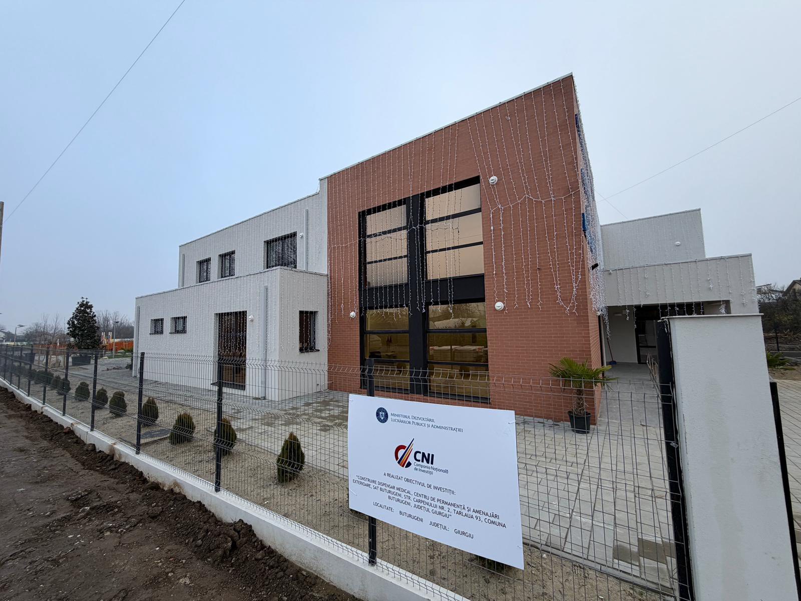 Un nou obiectiv de infrastructură medicală finalizat în județul Giurgiu