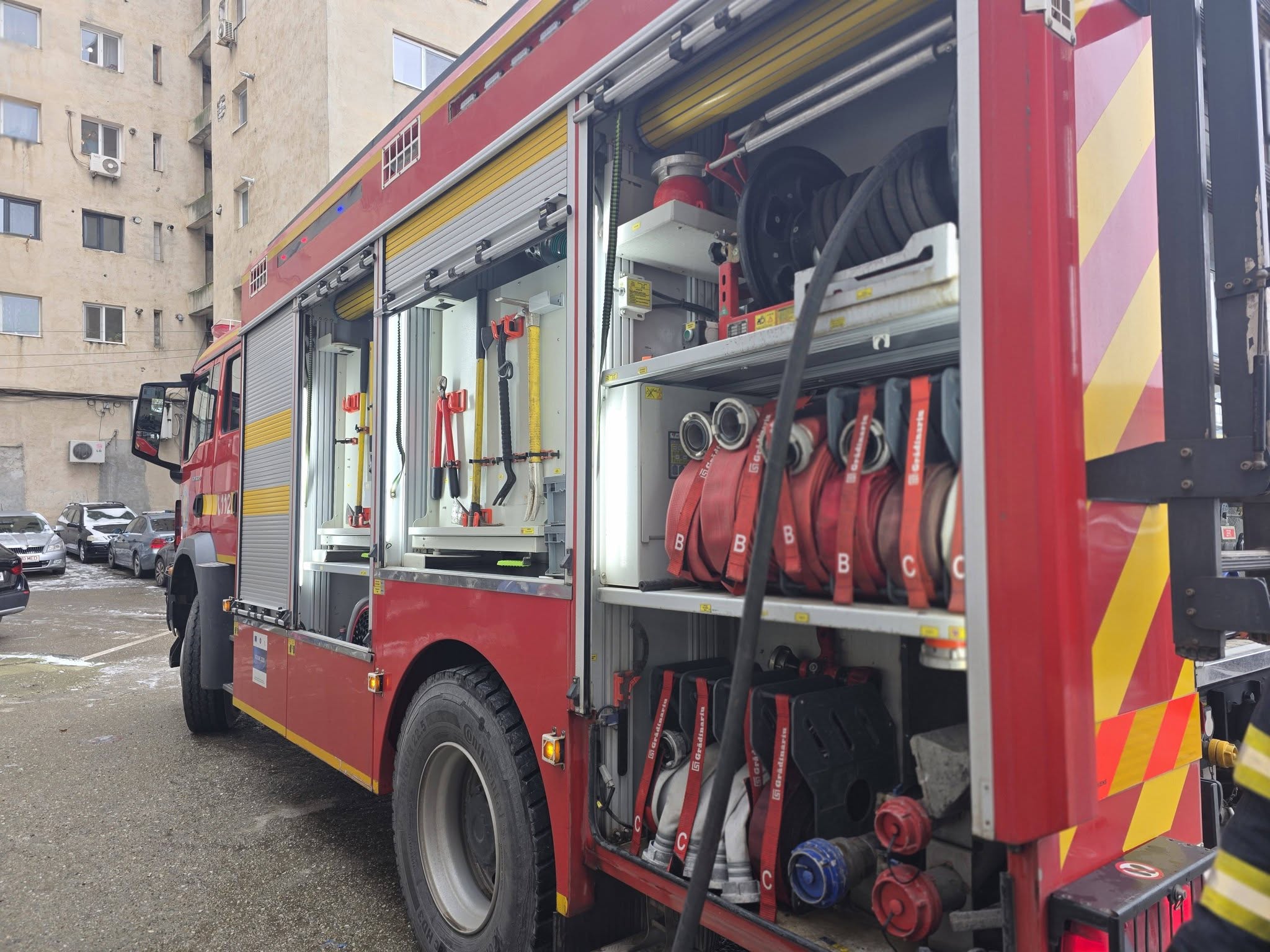 Intervențiile pompierilor în perioada Crăciunului