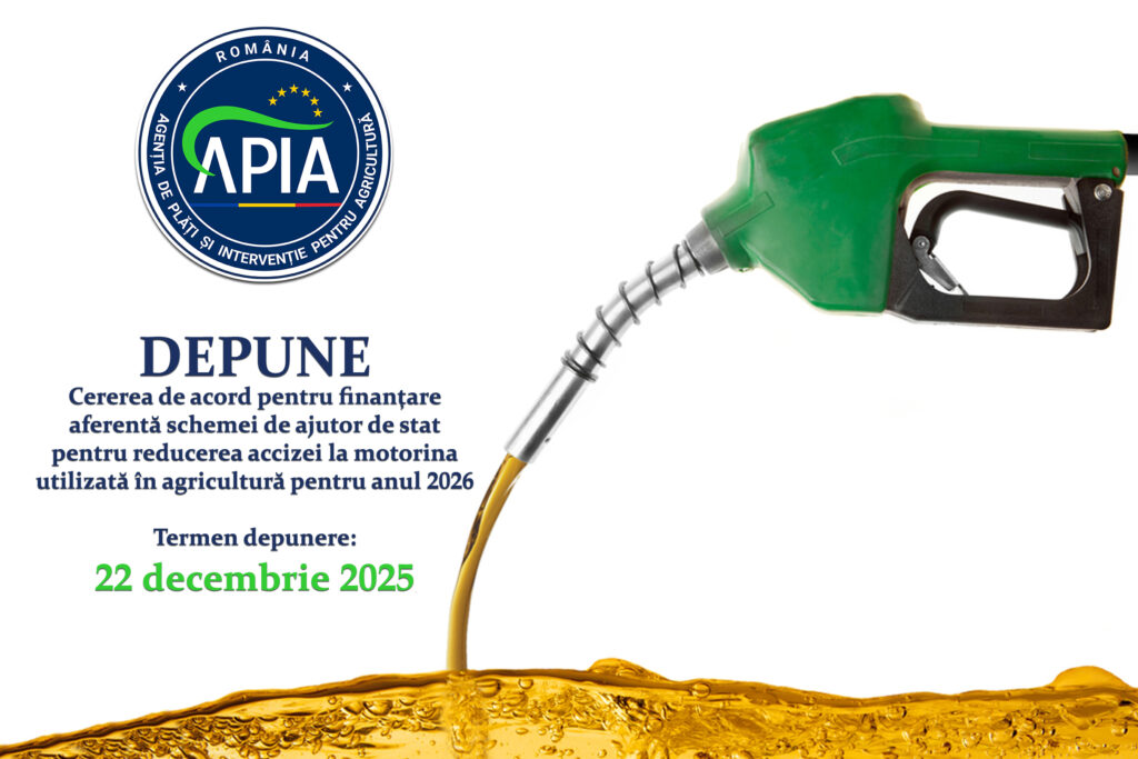 Ajutor de stat pentru motorină 2026: depuneri până la 22 decembrie