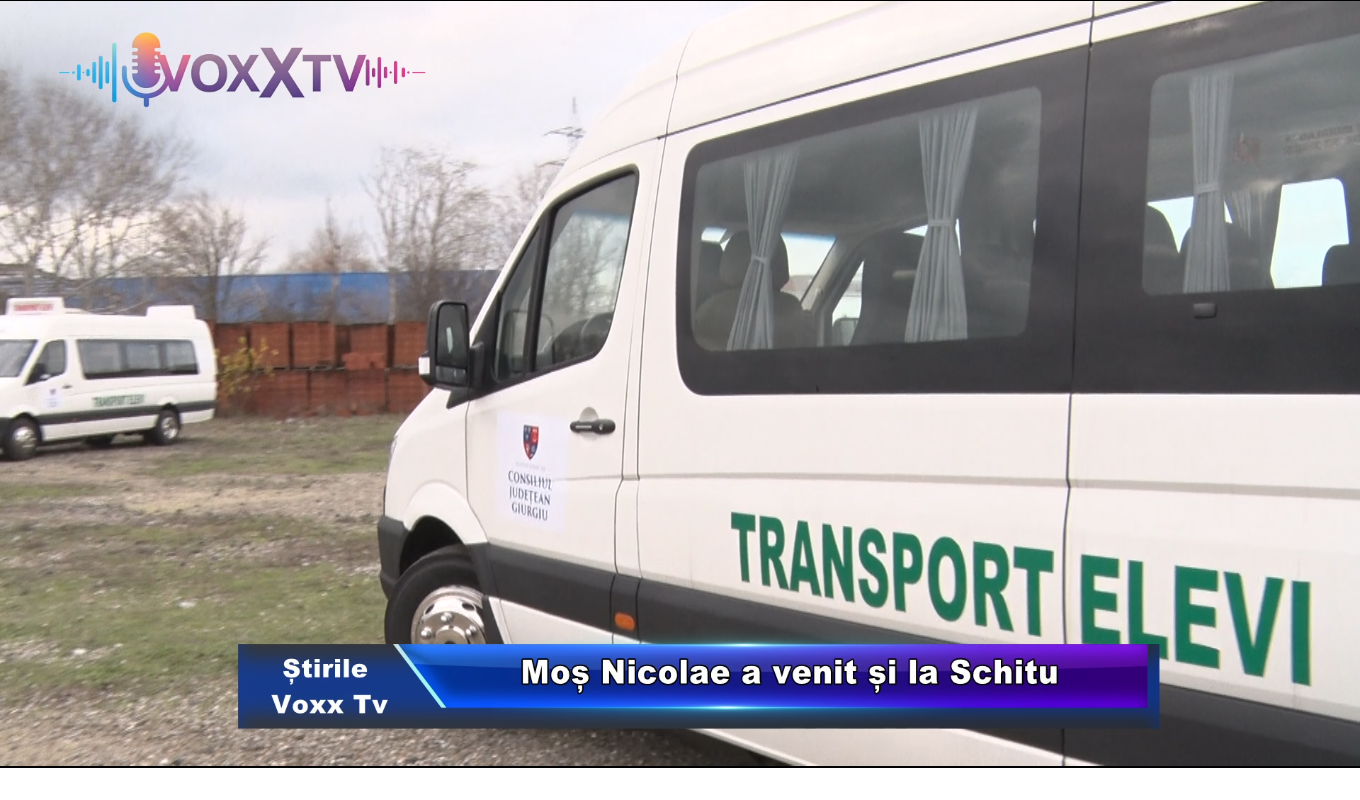 Moș Nicolae a venit și la Schitu