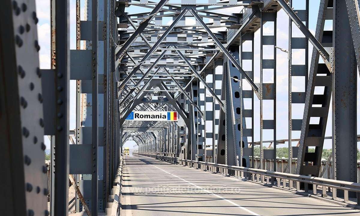 Podul Prieteniei Giurgiu – Ruse: circulație alternativă, pe un singur sens