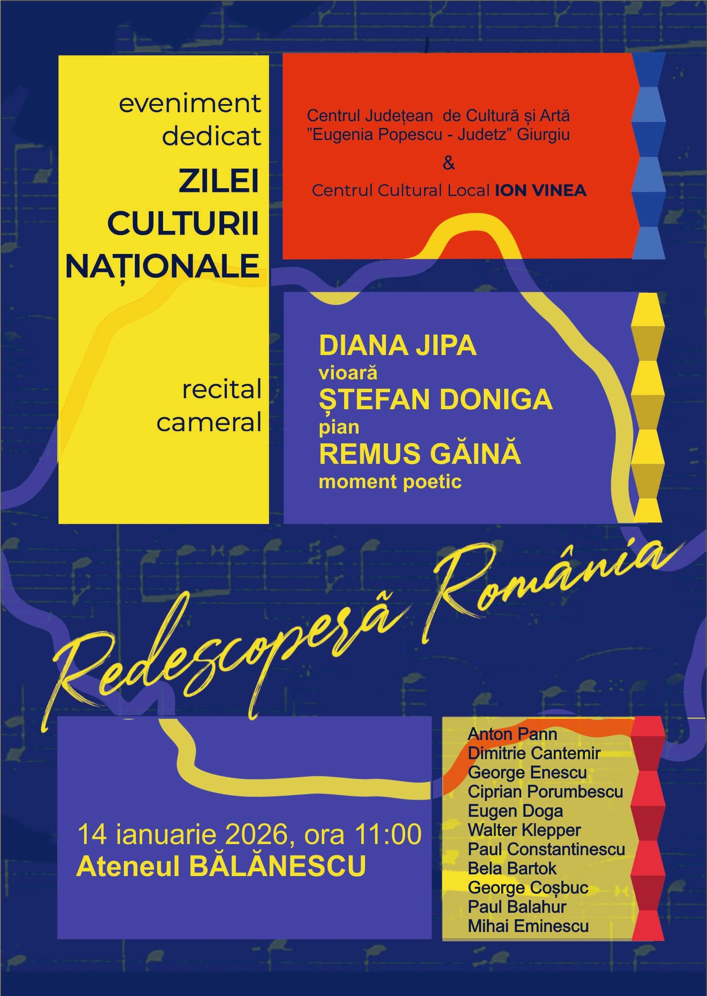 Ziua Culturii Naționale la Giurgiu