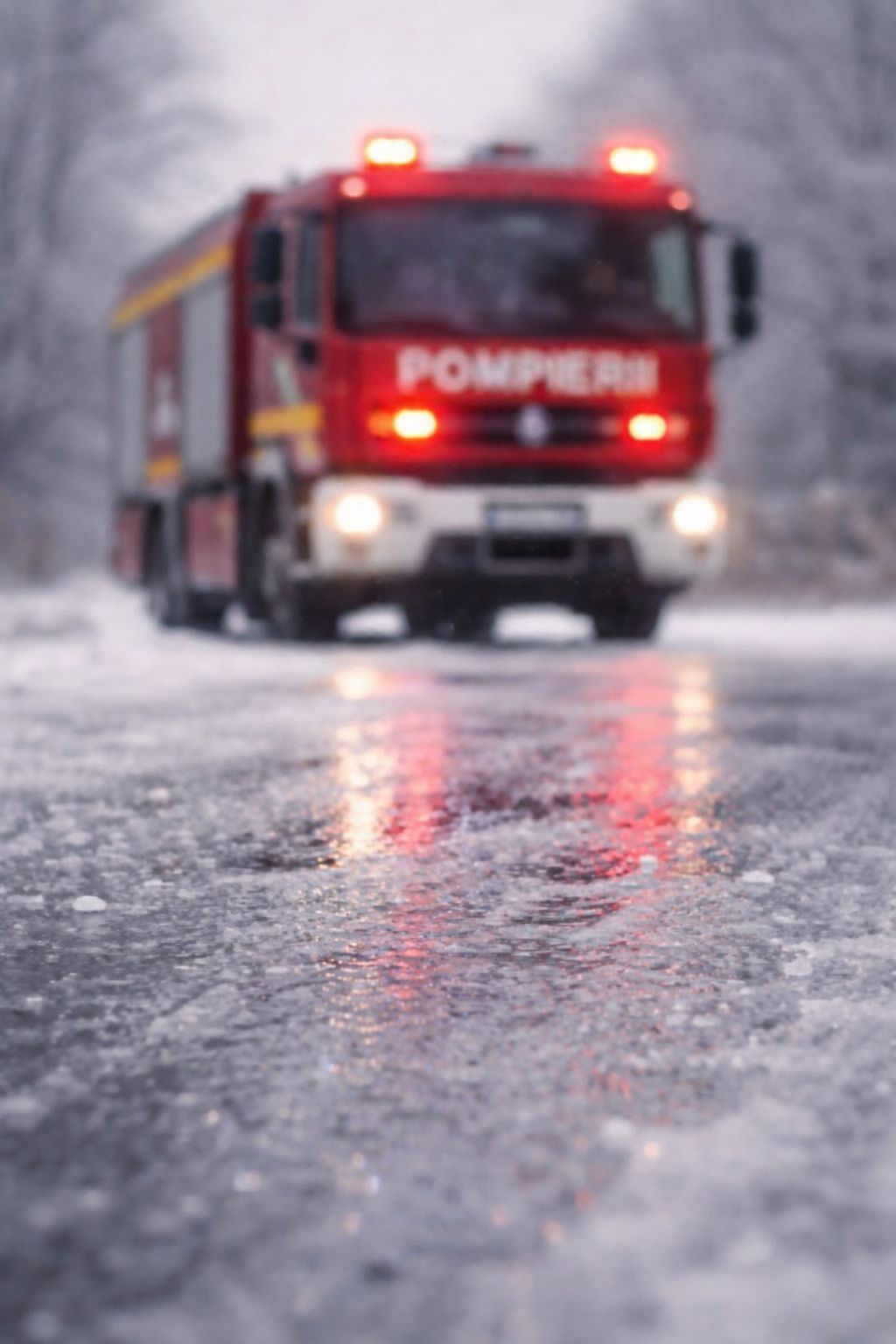 Meteorologii au emis un nou cod galben de precipitații mixte care, local, depun polei