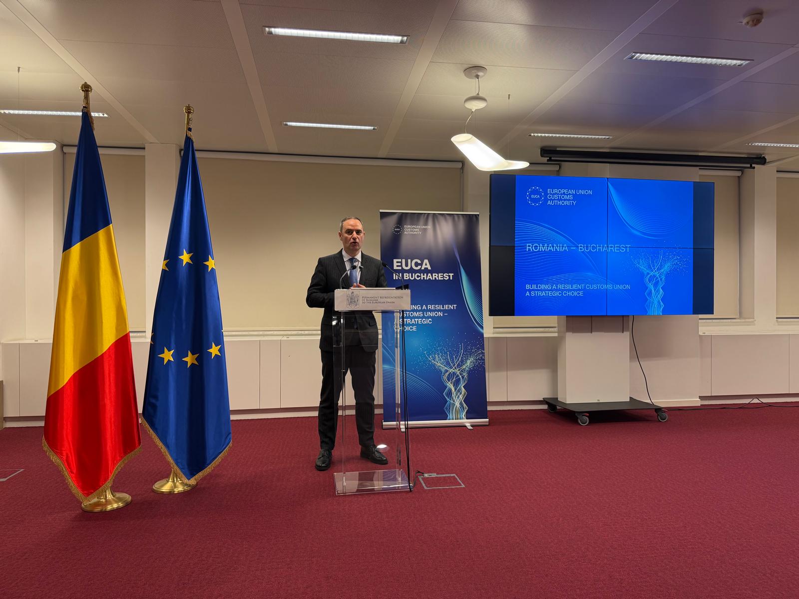 România și-a depus candidatura pentru a găzdui la București sediul Autorității Vamale a Uniunii Europene