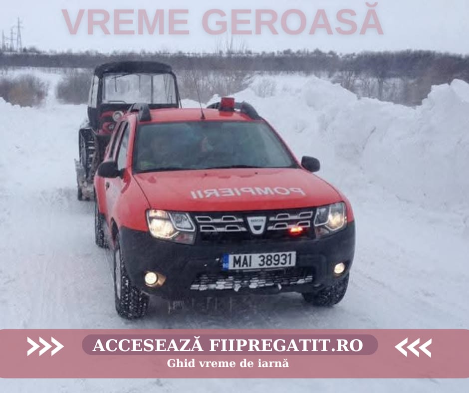 Meteorologii au actualizat prognoza și au emis un nou cod galben de ger