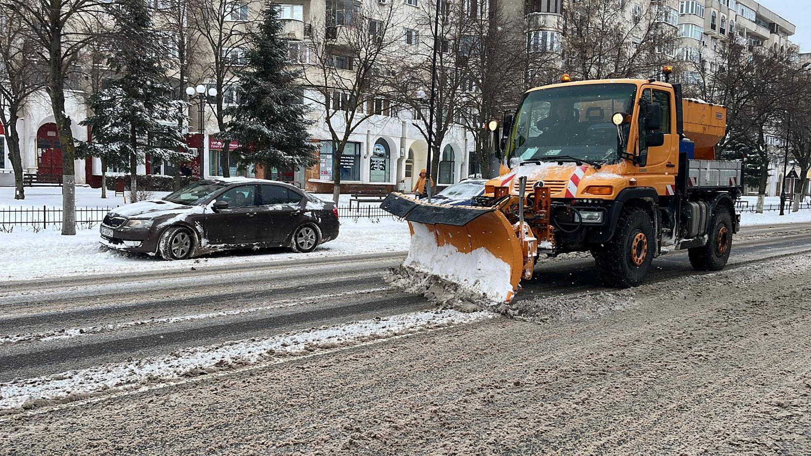 Informare privind situația circulației și intervențiile de deszăpezire