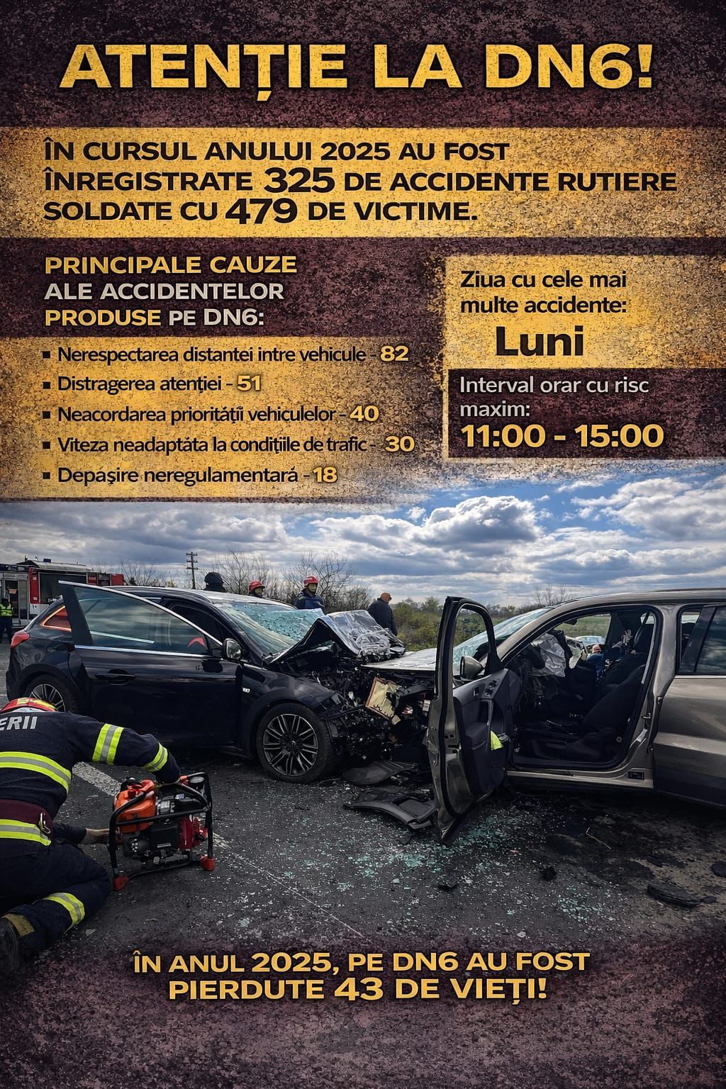 ACȚIUNE PENTRU SIGURANȚA RUTIERĂ