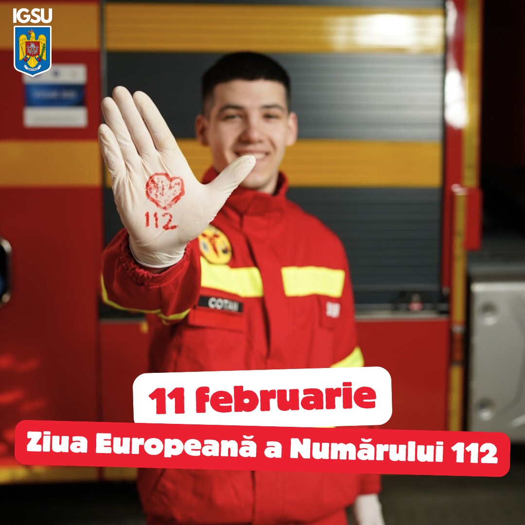 11 Februarie – Ziua Europeană a Numărului 112