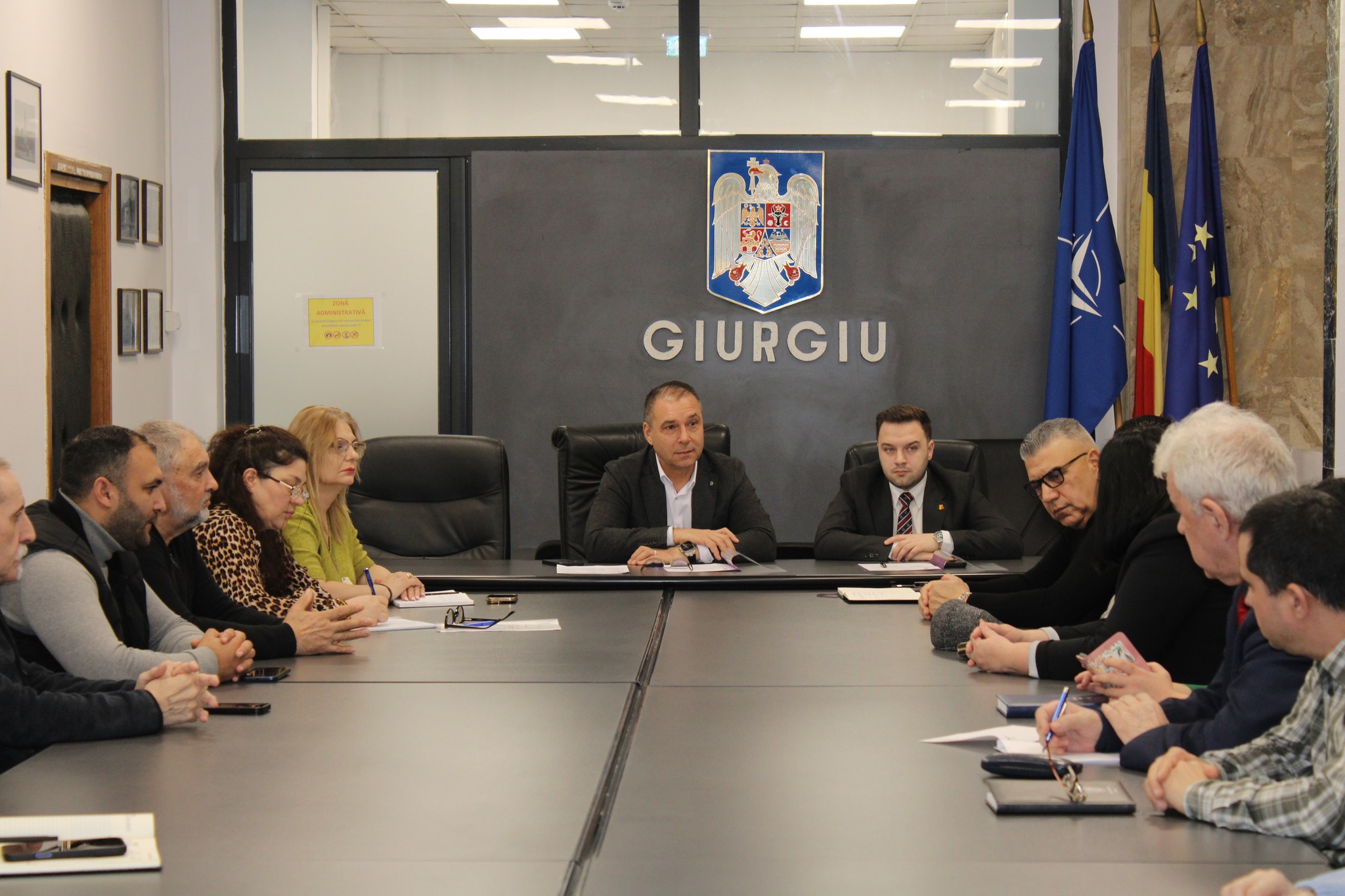 Ședința Grupului de Lucru Mixt pentru Romi al județului Giurgiu: Focus pe educație, activități extrașcolare și sprijin social