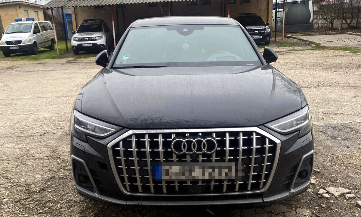 Autoturism de lux căutat de autorităţile germane, depistat la Zimnicea