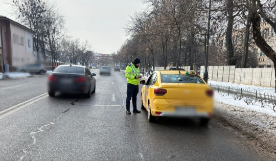 ACȚIUNE A POLIȚIȘTILOR DIN CADRUL BIROULUI RUTIER