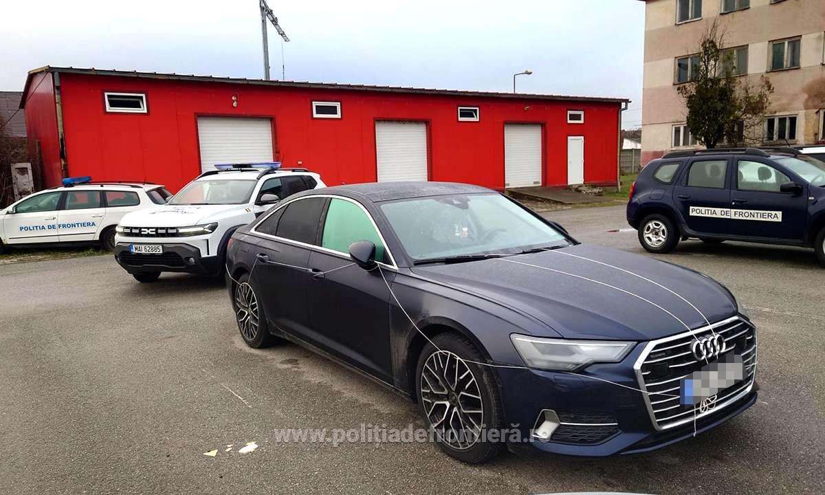 S-a dublat numărul vehiculelor furate descoperite la frontieră în primele două luni din 2026: 44 de cazuri identificate de polițiștii de frontieră