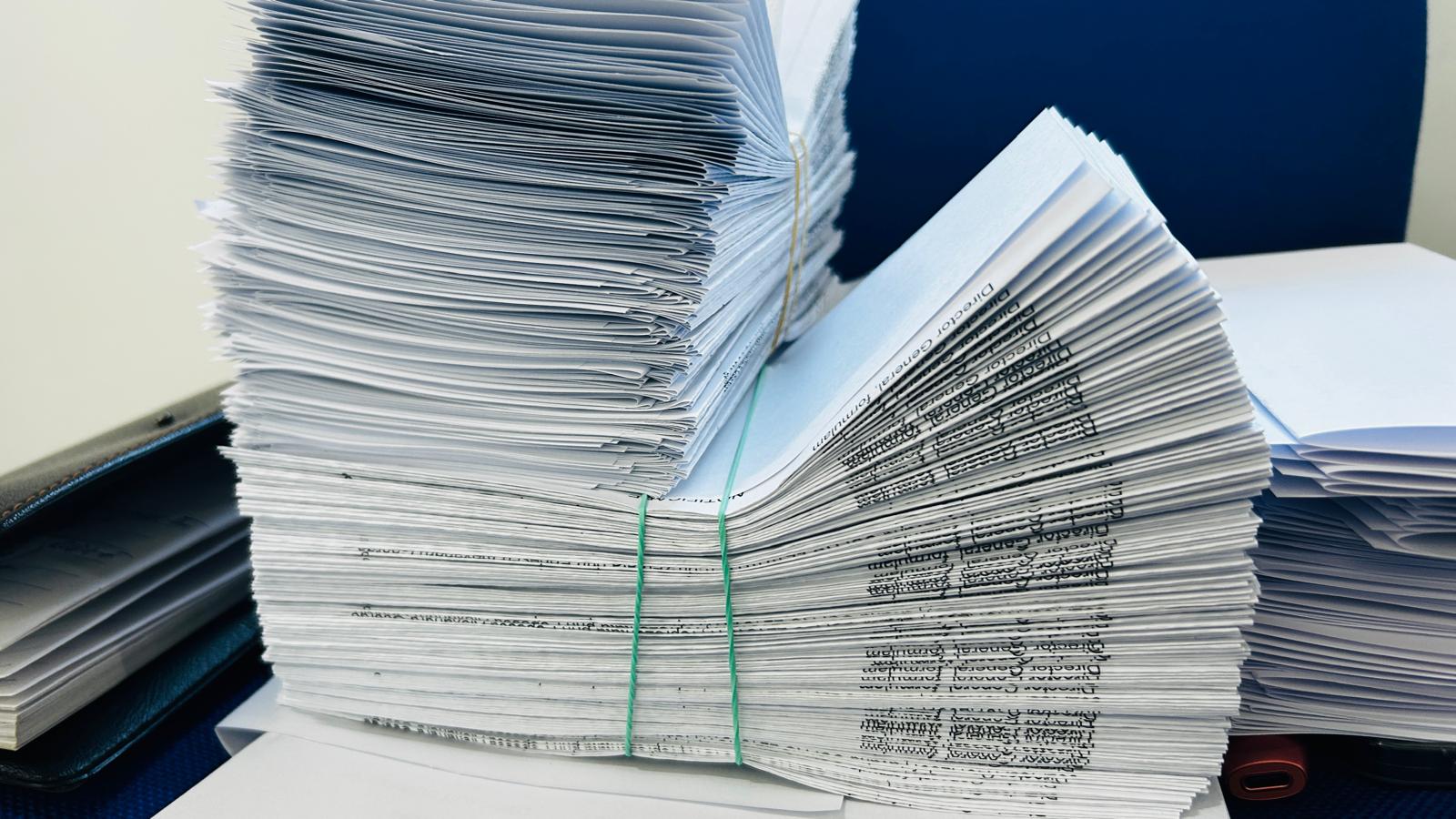 Peste 3000 de somații pleacă în aceste zile către rău platnicii la apă și canalizare