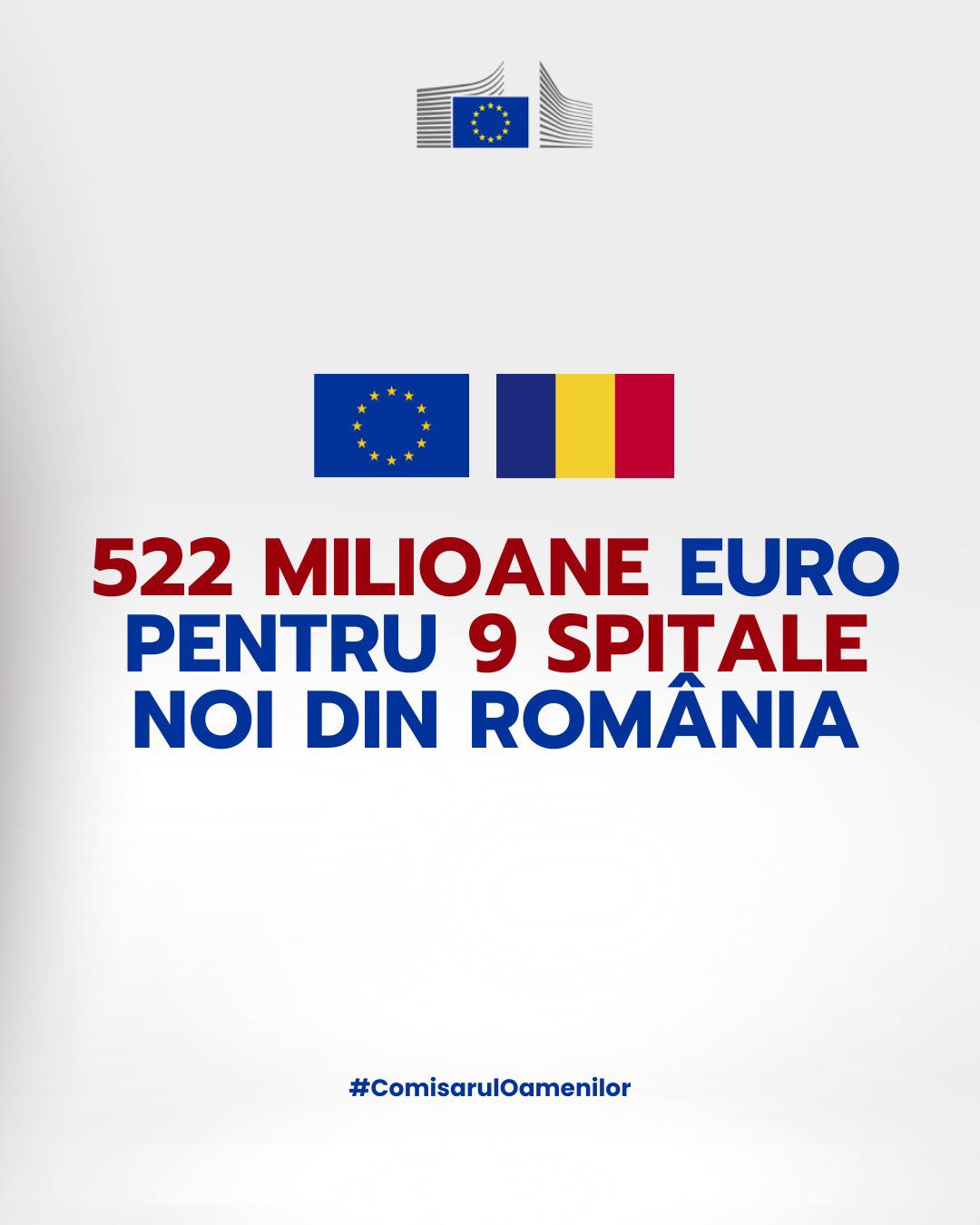 Roxana Mînzatu a aprobat transferul a 522 milioane Euro către Programul Sănătate 2021-2027