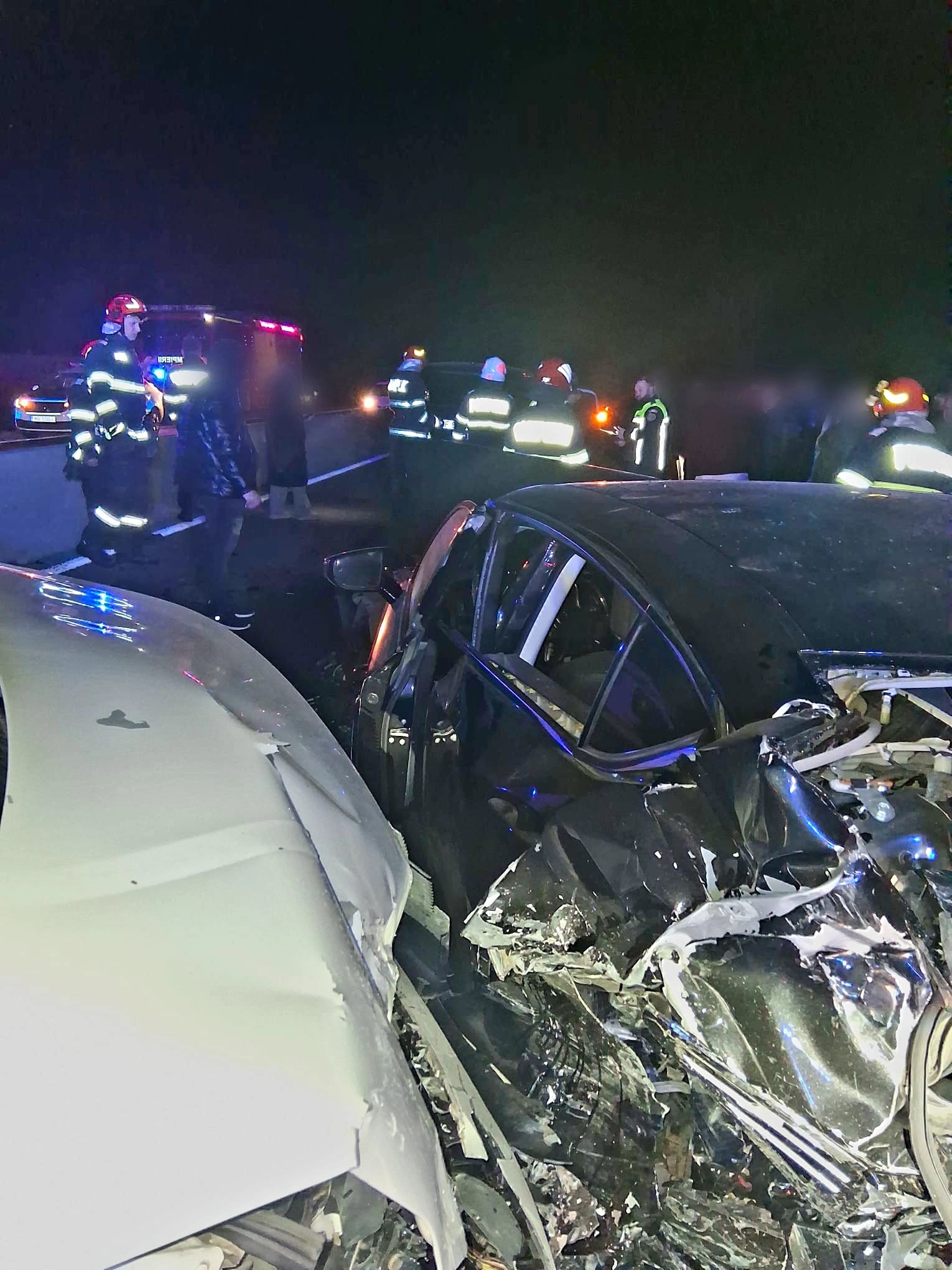 Accident rutier azi-noapte, pe DN5 în afara localității Uzunu