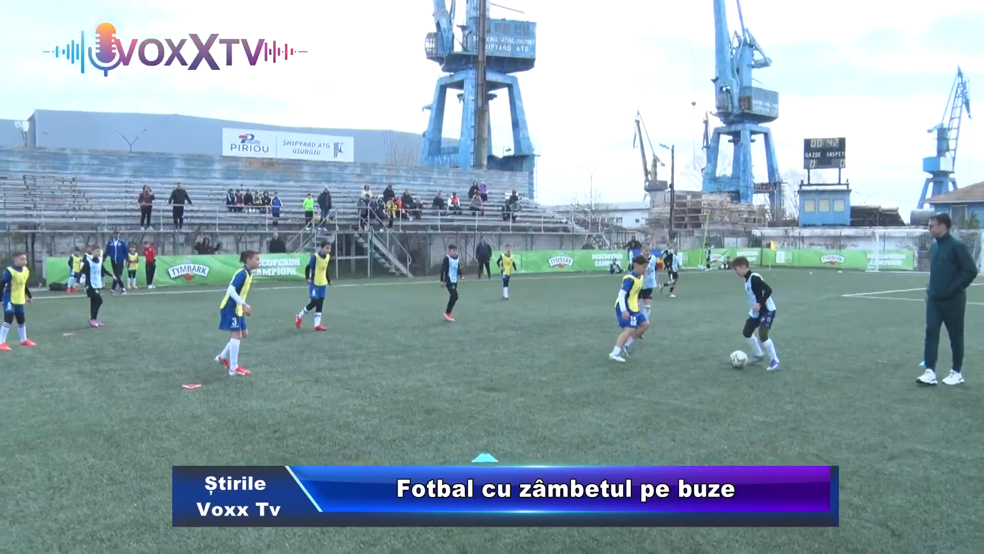 Fotbal cu zâmbetul pe buze