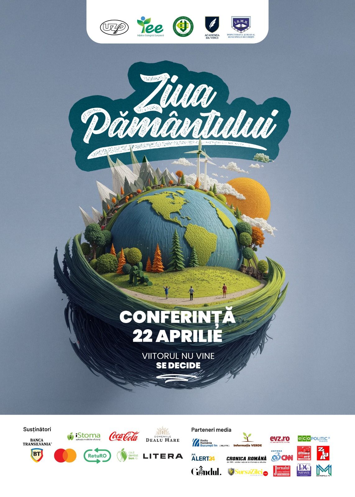 Ziua Pământului – Earth Day – The Day After Tomorrow – Palatul Parlamentului – 22 Aprilie 2026