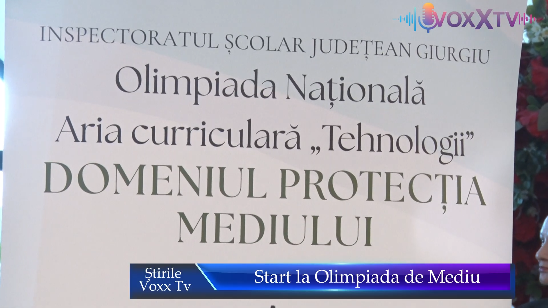 Start la Olimpiada de Mediu