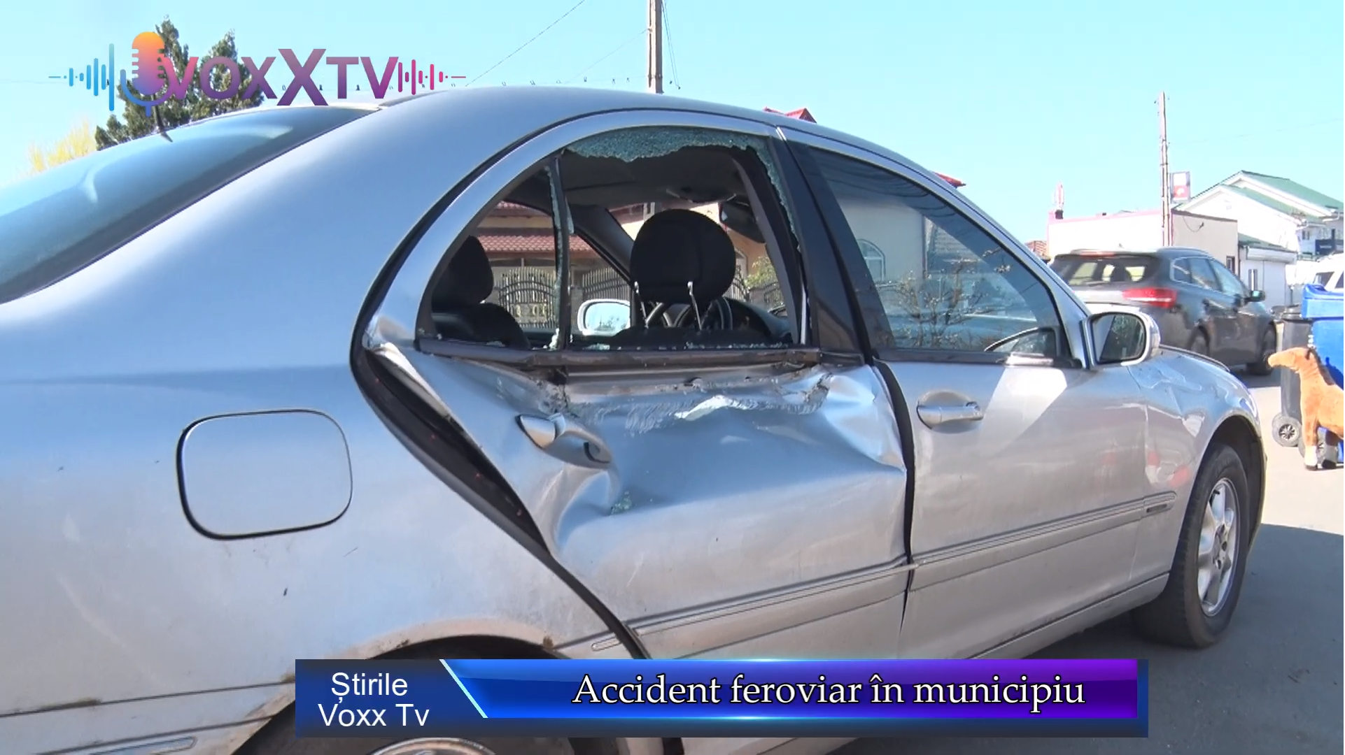 Accident feroviar în municipiu