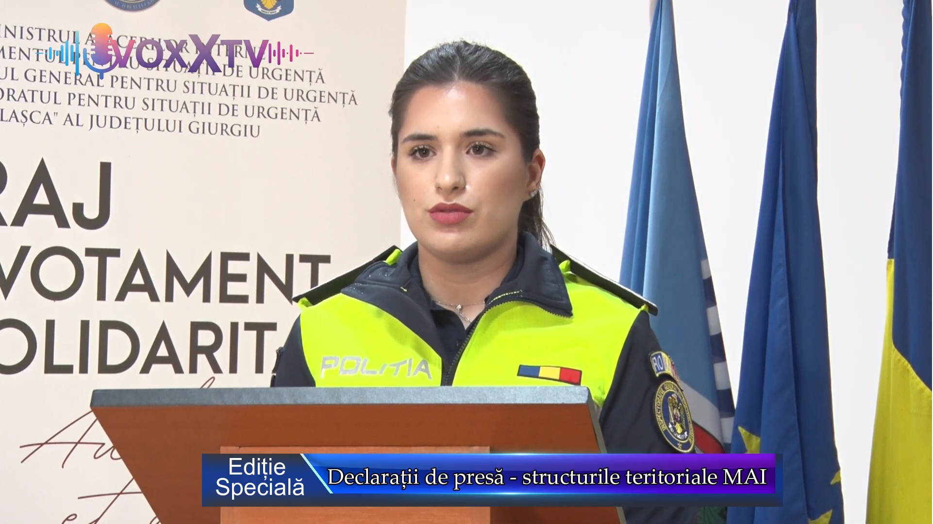 Declarații de presă structurile teritoriale MAI – 03/04/2026
