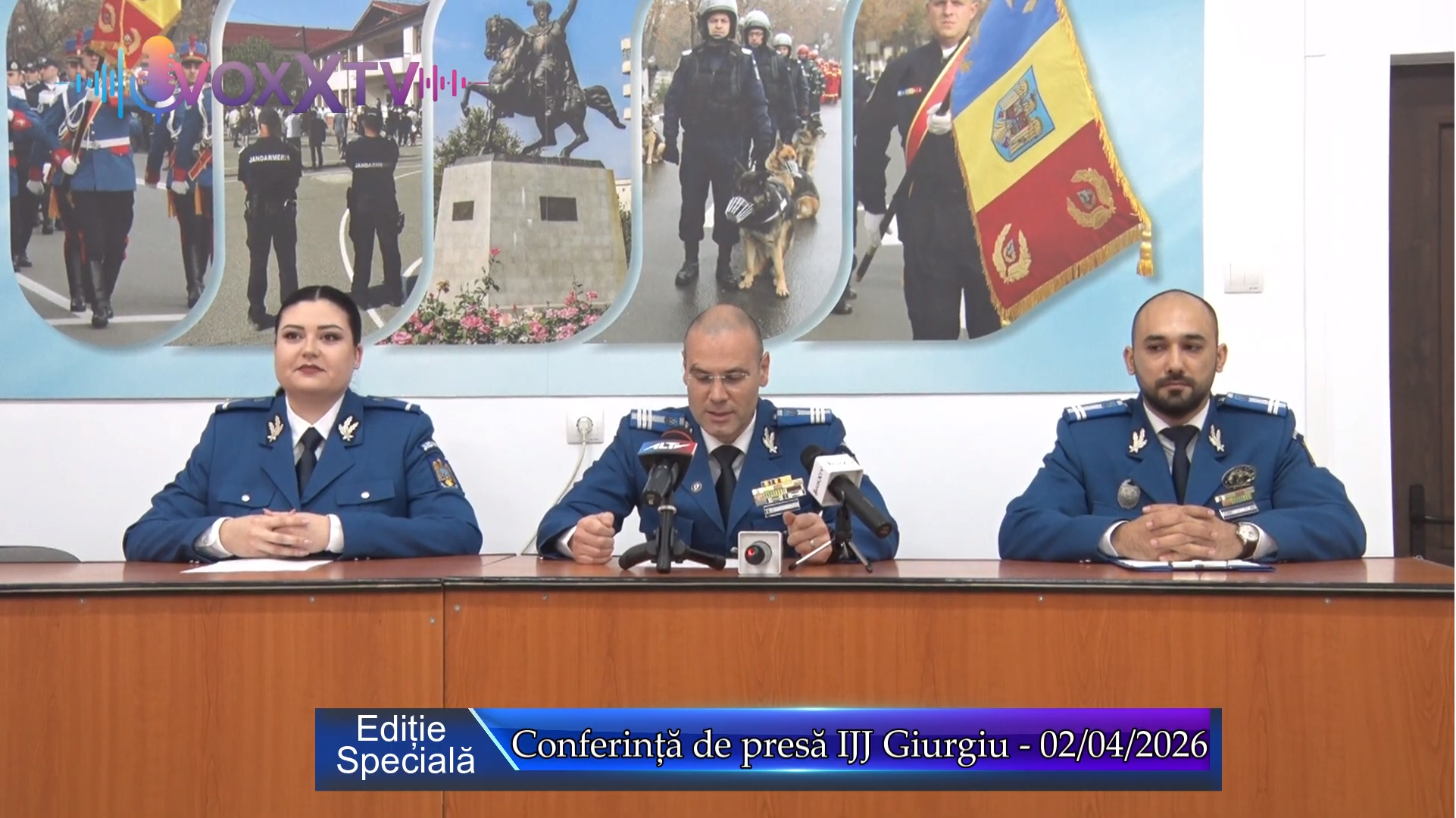 Conferință de presă IJJ Giurgiu – 02/04/2026